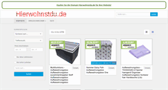 Desktop Screenshot of hierwohnstdu.de